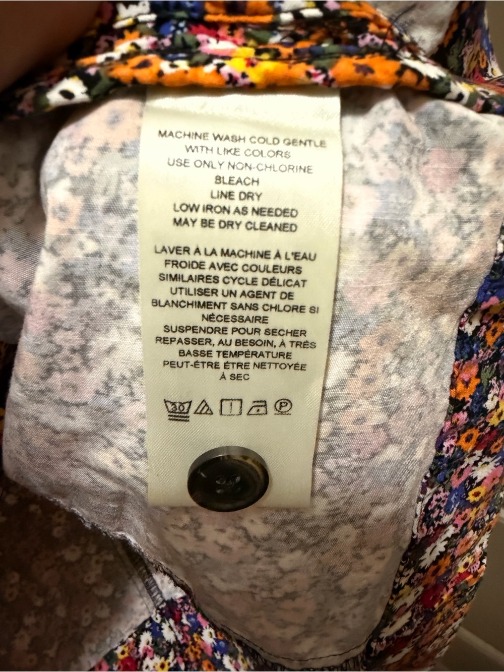 Maeve Floral Collared Button Front Dress - Picture 5 of 6